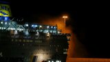 Požár na luxusním trajektu s 1000 turisty v Řecku: Vyjel z Atén, na Krétu nedojel