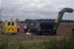 Na poli nedaleko Lysé nad Labem došlo k tragédii, traktor zde přejel ženu