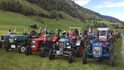 Záběry z příprav a výjezdu historických traktorů na rakouský Grossglockner