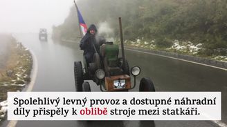 Retrostroje: Podívejte se, jak téměř sedmdesátiletý traktor Svoboda pokořil alpský Grossglockner