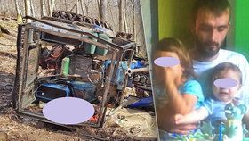 Tragédie: Otce dvou dětí zavalil traktor.