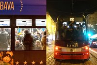 Divočina v tramvajích 22 kvůli magickému datu v čase 22:22: „Jako Nagano 98!”