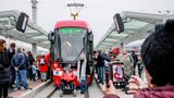 "Metro" v Brně: V nejdelším tramvajovém tunelu se sešly davy! Provoz zahájí už brzy