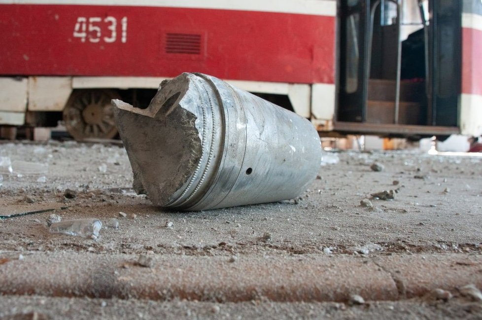 V ukrajinském městě Charkov bylo zničeno depo včetně pražských tramvají, které DPP v Praze již vyřadil a prodal je v minulých letech Charkovu