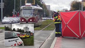 Tramvaj na Petřinách v Praze na místě usmrtila mladou ženu.
