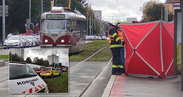 Tramvaj v Praze zabila mladou ženu (†21). Záchranáři ji marně oživovali