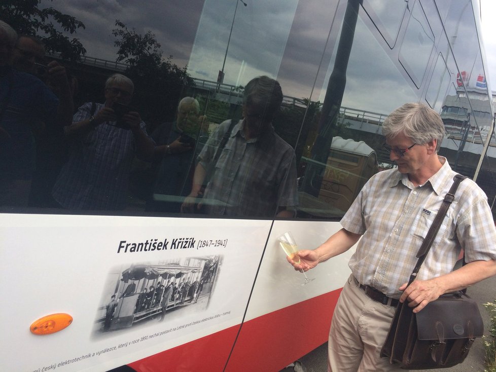 Tramvaj číslo 9391 ponese jméno po Františku Křižíkovi.