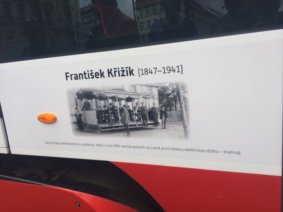 Tramvaj číslo 9391 ponese jméno po Františku Křižíkovi.