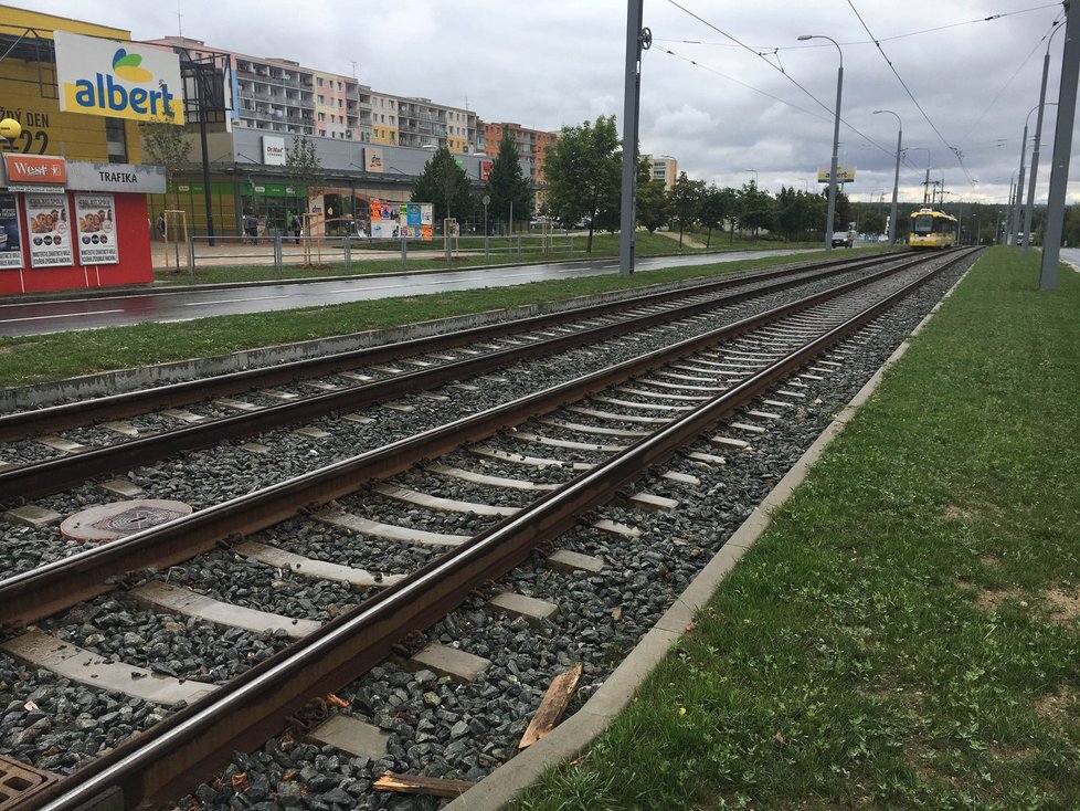 Plzeň opravila tramvajovou trať linky č. 4.