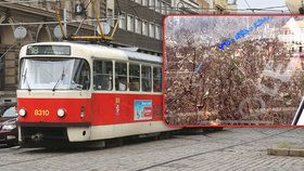 Pražské prostředky MHD čelí útokům vandalů. Proti graffiti má tramvaje ochránit speciální fóle. Ilustrační foto