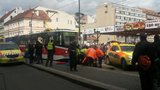 Tramvaj u Masarykova nádraží srazila muže: Byl na místě mrtvý