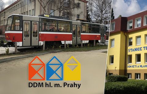 Ojetá tramvaj poslouží dětem: Před Stanicí techniků v Dejvicích v ní vznikne klubovna