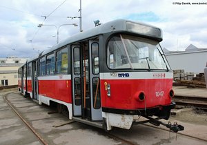 Legendární tramvaje Tatra K2 zamíří letos do důchodu. Poslední z těchto souprav v ČR jezdí v Brně. Cestující vozily po městě 50 let.