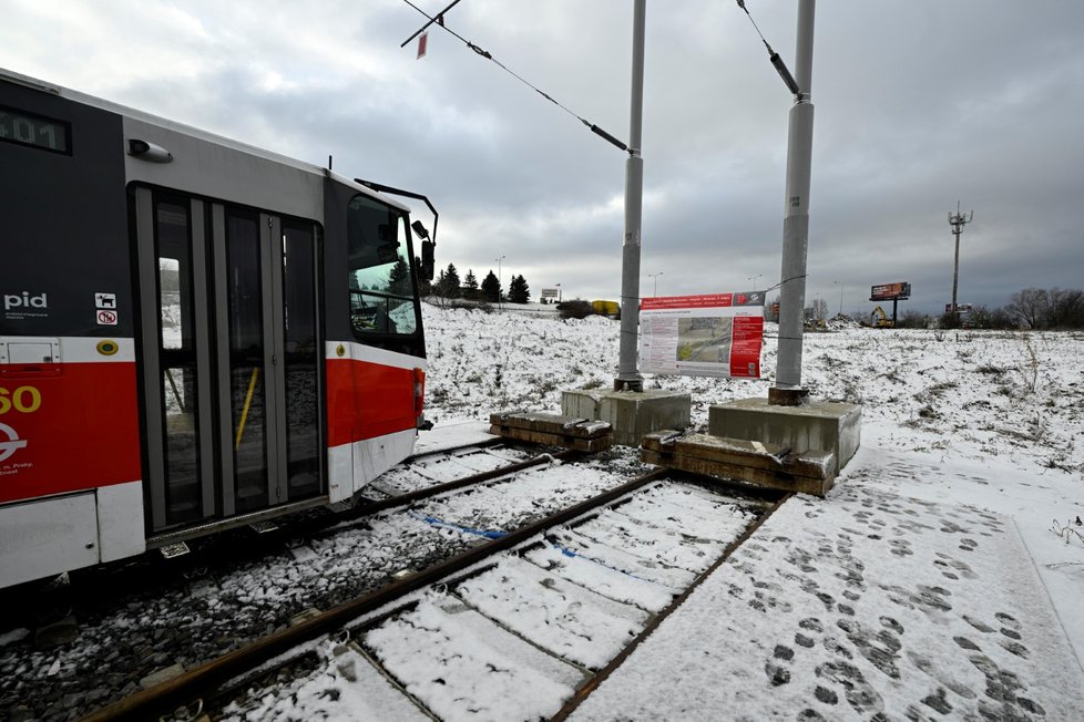 Dopravní podnik zahájil výstavbu tramvajové trati z Holyně do Slivence