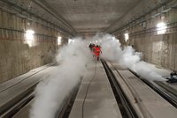 Hořící tramvaj, cestující v bezvědomí! Záchranáři pokřtili "brněnské metro"