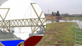 Unikát na Baťáku: Řeku Moravu překlene lanovka
