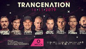 Na Trancenation 2019 vystoupí světoví trance DJové.