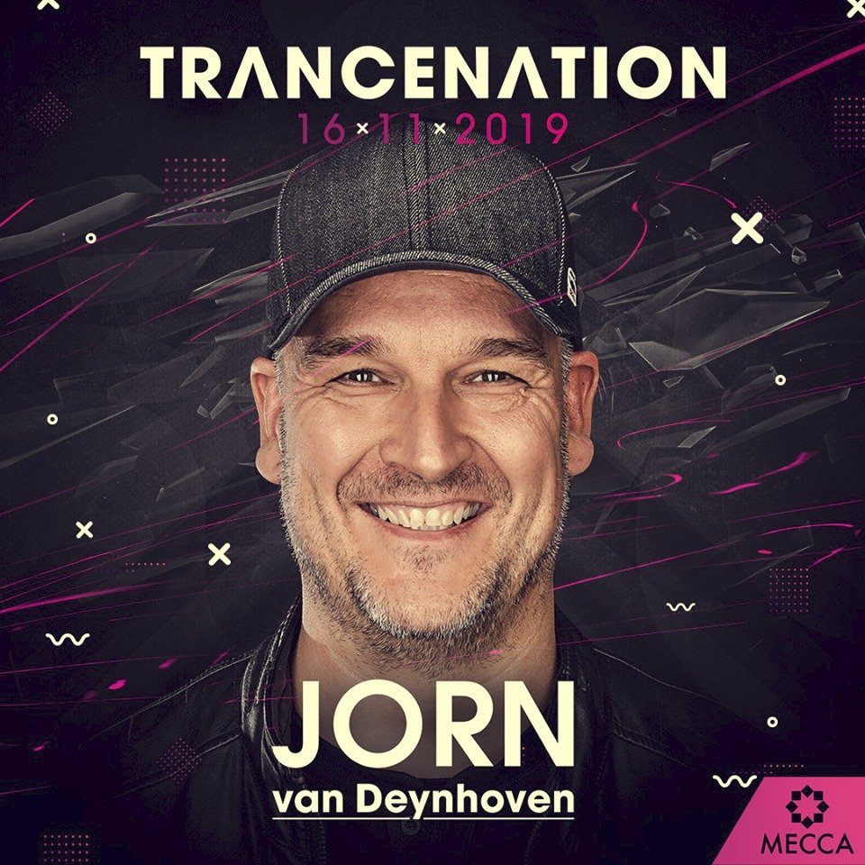 Na Trancenation 2019 vystoupí Jorn Van Deynhoven.