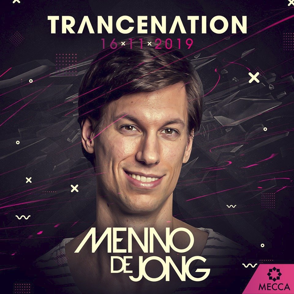 Na Trancenation 2019 vystoupí Menno de Jong.