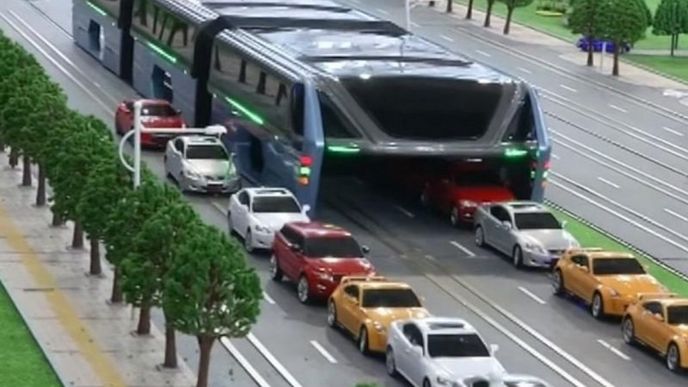 Transit Elevated Bus