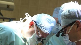 Před týdnem lékaři šedesátiletému pacientovi transplantovalil žaludek, slinivku, slezinu, játra a tenké střevo