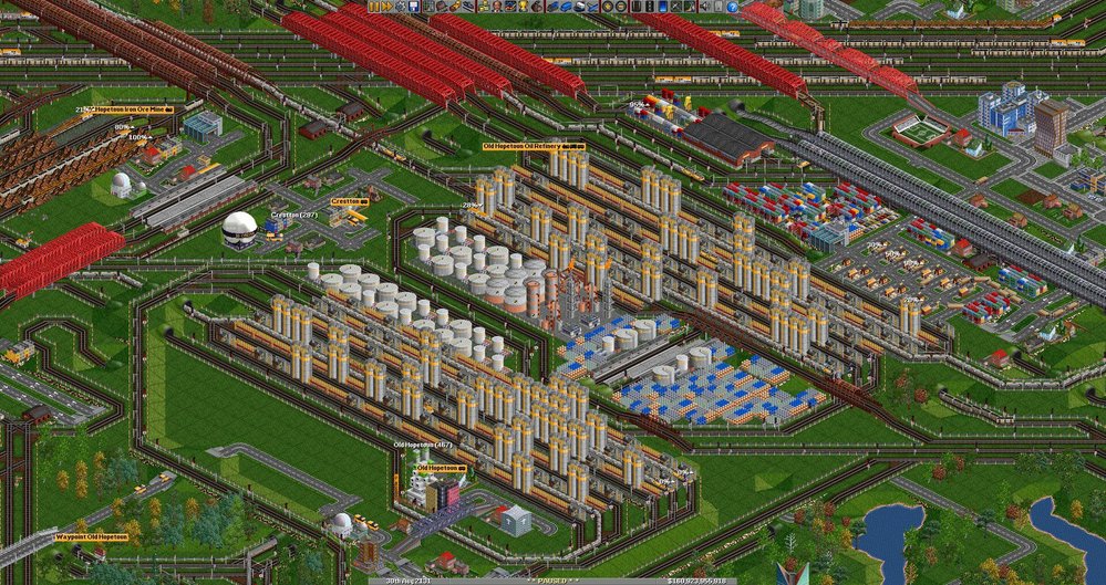 Transport Tycoon (1994) v moderním provedení OpenTTD