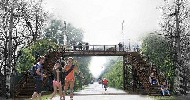 Vlaky nahradí cyklisté a běžci. V Praze 10 vznikne „zelená páteř města“