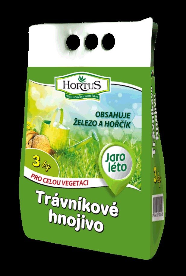 Trávníkové hnojivo Hortus.