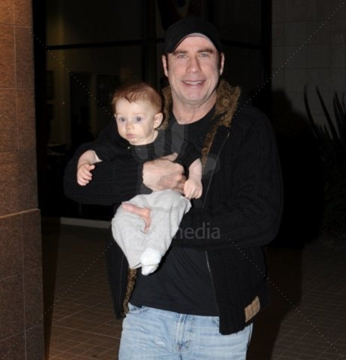 Image: 0095323785, License: Rights managed, Restrictions: kelly preston, John Travolta introducing supercute son Benjamin at Katsuya restaurant in Brentwood May, 2 2011  EXCLUSIVEX17 has obtained exclusive rights to licence these pictures from the photographer himself. If you see them anywhere else please let us know, Place: United States, Model Release: No or not aplicable, Credit line: Profimedia.cz, X17