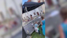 Show burlesek na festivalu v Třebíči