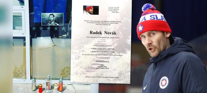 Poslední rozloučení s hokejovým koučem Radkem Novákem, který v úterý náhle zemřel, proběhne ve středu 27. května