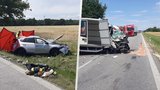 Tragická nehoda u Třeboně: Zemřeli dva lidé, další čtyři jsou zranění!