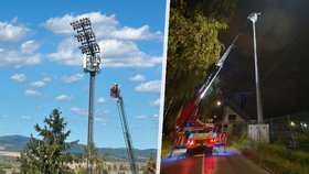Muž (36) opakovaně leze na stožáry a budovy.