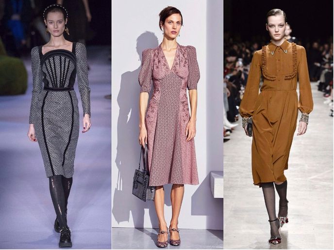 Zleva: Altuzarra, Bottega Veneta, Rochas