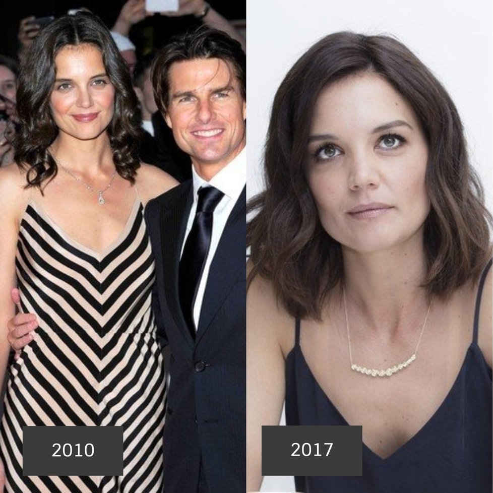 Herečka Katie Holmes