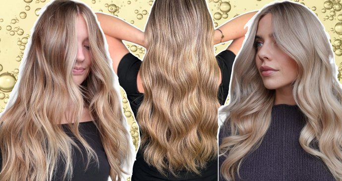 Champagne blond je in