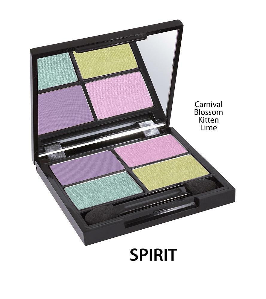 Zuii Bio, oční stíny QUATRO Eyeshadow, odstín Spirit, 1195 Kč, koupíte na www.biorganica.cz