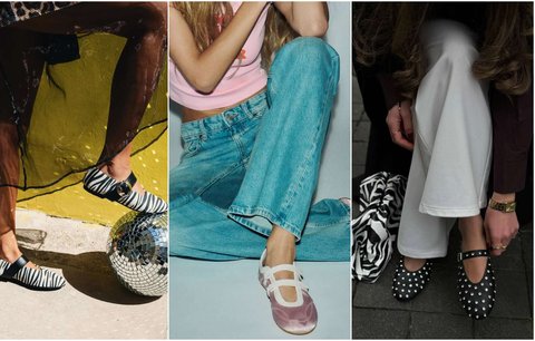 Balerínky jsou zpět! Které modely ovládnou letošní rok? Tyhle sladíte s každým outfitem