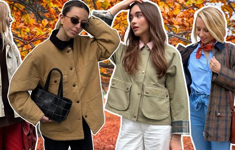 Nejstylovější bunda podzimu? Barn jacket sluší ženám každého věku i typu postavy