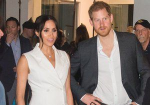 Vévodkyně Meghan s princem Harrym