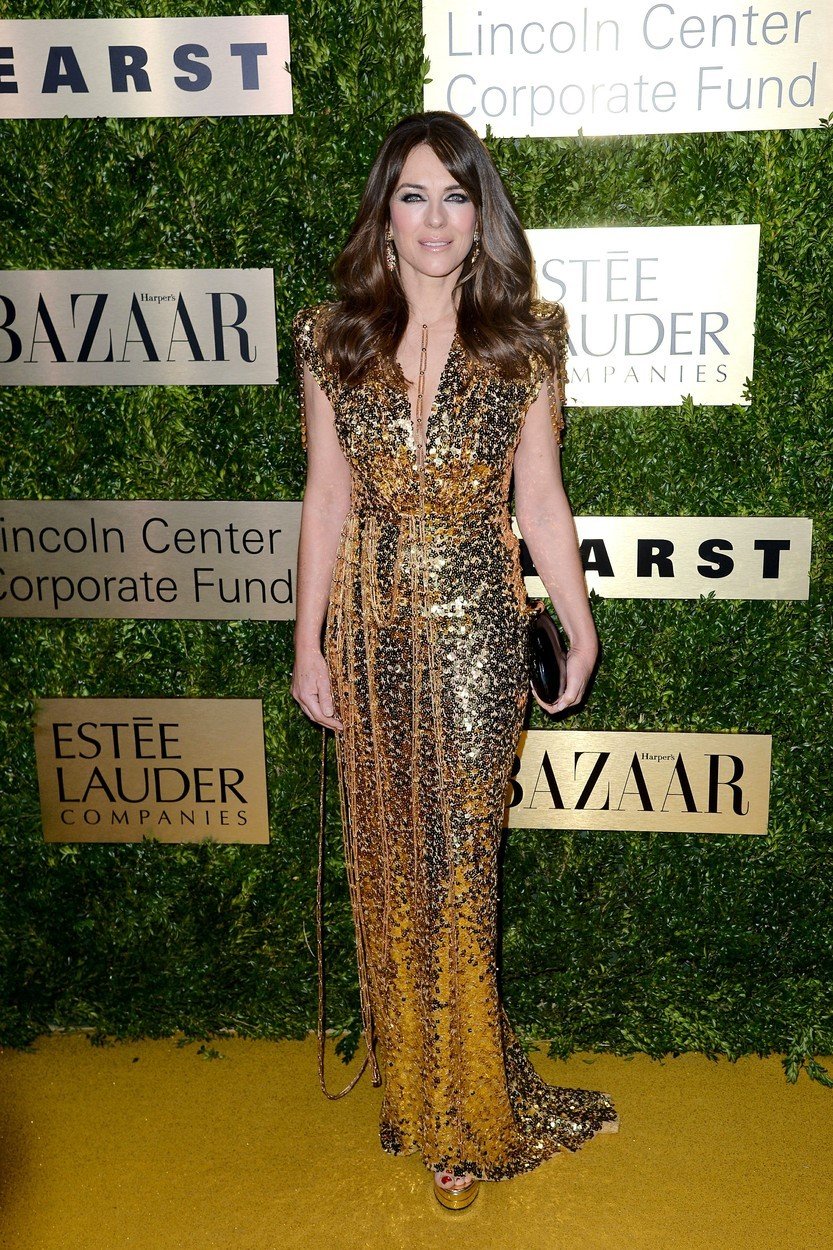 Elizabeth Hurley na Fashion Fund Gala