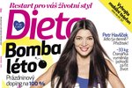 Monika Marešová na obálce časopisu Dieta.