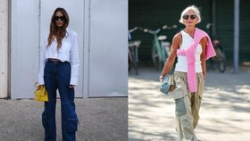 Nepříliš oblíbené kalhoty: Jak nosit kapsáče, abyste je měla ráda i v 50?