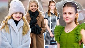 Jednou bude vládnout Evropě. V pouhých 11 letech už ale švédská princezna kraluje módě!