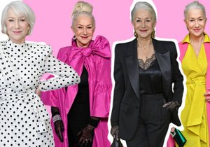 V téměř 80 letech módní ikonou! Čím herečka Helen Mirren inspiruje ostatní ženy? 