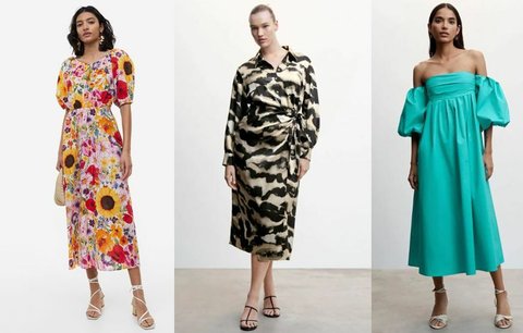 Jarní šaty pro boubelky i hubeňourky: Vybraly jsme 50 nejkrásnějších, které musíte mít