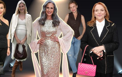 Stylový týden: Dagmar Havlová (71) předvedla francouzský šmrnc s teniskami, bodoval ale i těhotenský look