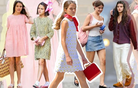 Jak šel čas se Suri Cruise: Z načančané princezny v podpatcích obyčejnou osmnáctiletou dívkou
