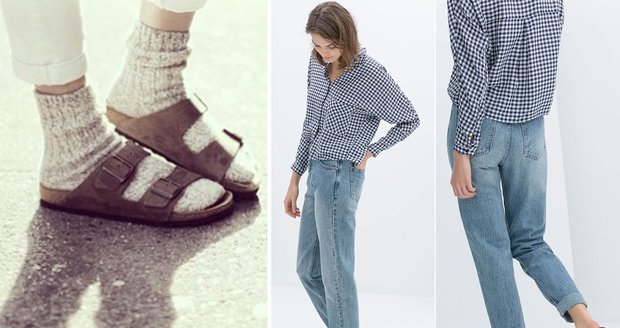 Konečně! Ponožky v sandálech jsou módním hitem letošního léta Nový trend Normcore je opravdovým hitem, co vy na to?
