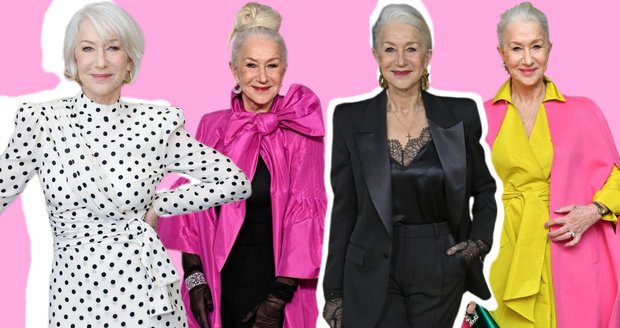 V téměř 80 letech módní ikonou! Čím herečka Helen Mirren inspiruje ostatní ženy? 